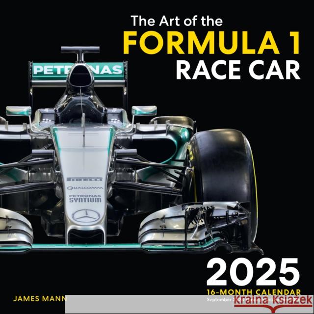 Art of the Formula 1 Race Car 2025: 16-Month Calendar--September 2024 through December 2025  9780760392010 Motorbooks International