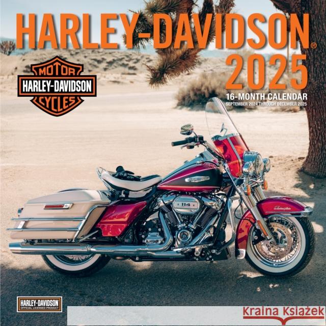 Harley-Davidson 12x12 2025: 16-Month Calendar--September 2024 Through December 2025 Editors of Motorbooks                    Dain Gingerelli 9780760392027 Motorbooks International