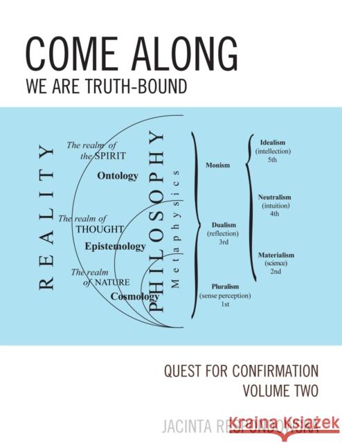 Come Along: We Are Truth-Bound, Volume II Respondowska, Jacinta 9780761850410 Hamilton Books