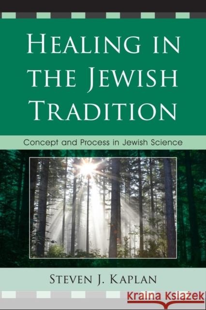 Healing in the Jewish Tradition: Concept and Process in Jewish Science Kaplan, Steven J. 9780761856573