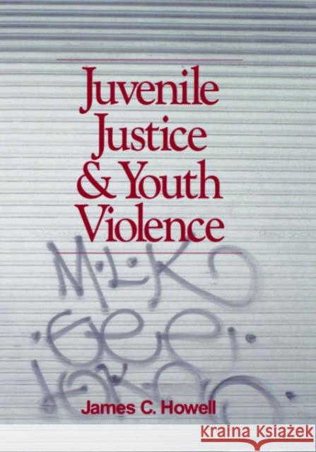 Juvenile Justice and Youth Violence James C. Howell 9780761903734 Sage Publications