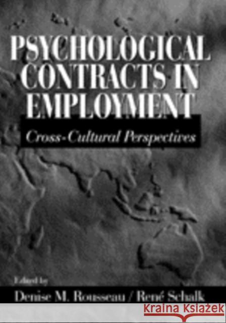 Psychological Contracts in Employment: Cross-National Perspectives Rousseau, Denise M. 9780761916819