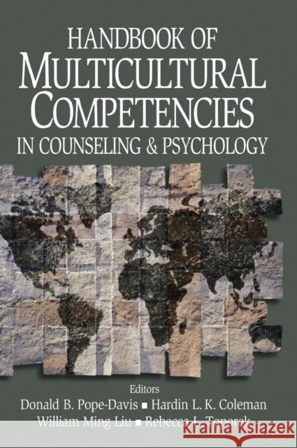 Handbook of Multicultural Competencies in Counseling and Psychology Donald B. Pope-Davis Rebecca L. Toporek William Ming Lui 9780761923060 Sage Publications