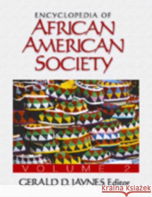 Encyclopedia of African American Society Gerald D. Jaynes 9780761927648 Sage Publications