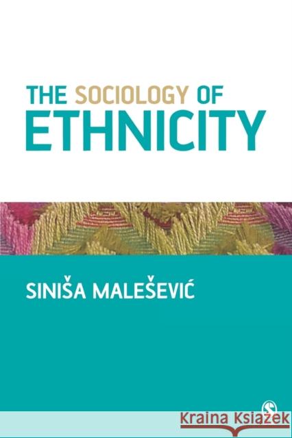 The Sociology of Ethnicity Sinisa Malesevic 9780761940425 Sage Publications