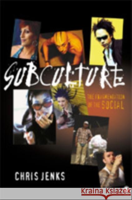 Subculture: The Fragmentation of the Social Jenks, Chris 9780761953708 Sage Publications