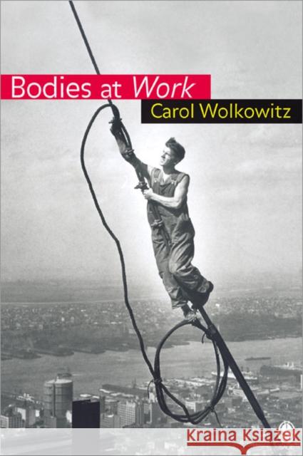 Bodies at Work Carol Wolkowitz 9780761960645 Sage Publications