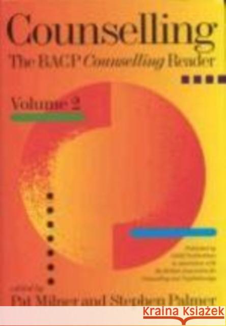 Counselling: The Bacp Counselling Reader Milner, Pat 9780761964193 Sage Publications