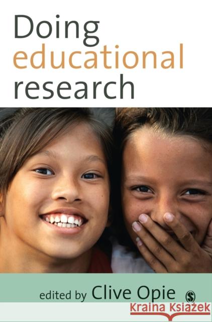 Doing Educational Research Clive Opie 9780761970019
