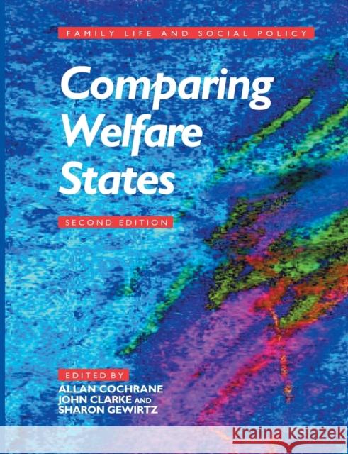 Comparing Welfare States Allan Cochrane 9780761970903