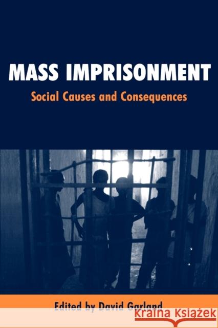 Mass Imprisonment: Social Causes and Consequences Garland, David 9780761973249