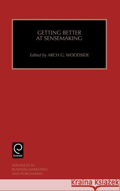 Getting Better at Sensemaking Woodside                                 A. G. Woodside 9780762306336 JAI Press