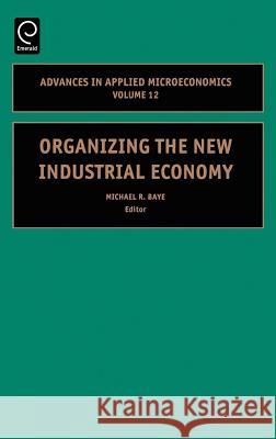 Organizing the New Industrial Economy M. R. Baye Michael R. Baye 9780762310814 JAI Press