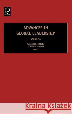 Advances in Global Leadership William Mobley 9780762311606 JAI Press