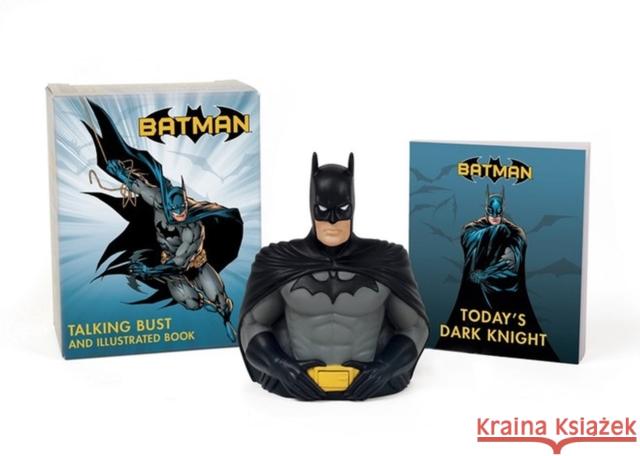 Batman: Talking Bust and Illustrated Book Matthew Manning 9780762458622