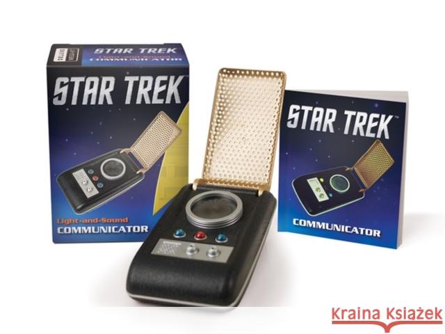 Star Trek: Light-and-Sound Communicator Chip Carter 9780762459339 Running Press