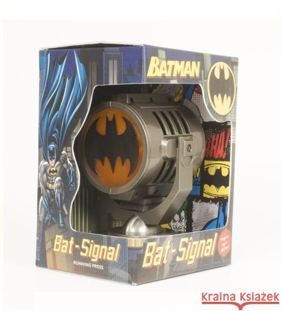 Batman: Metal Die-Cast Bat-Signal Running Press 9780762462162