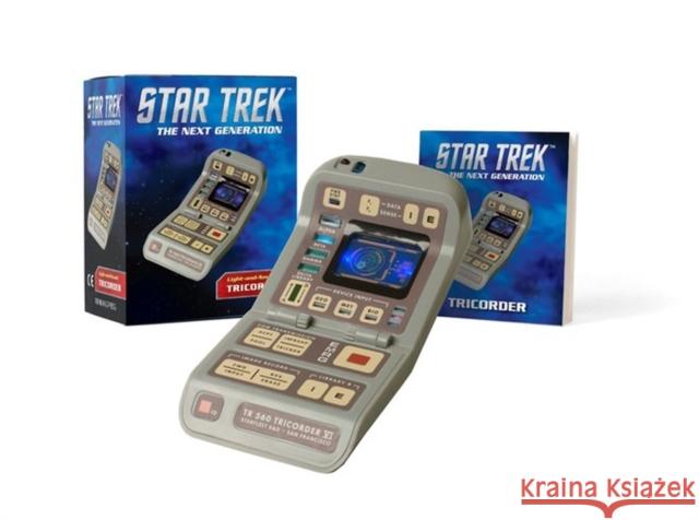 Star Trek: Light-and-Sound Tricorder Chip Carter 9780762463640 Running Press