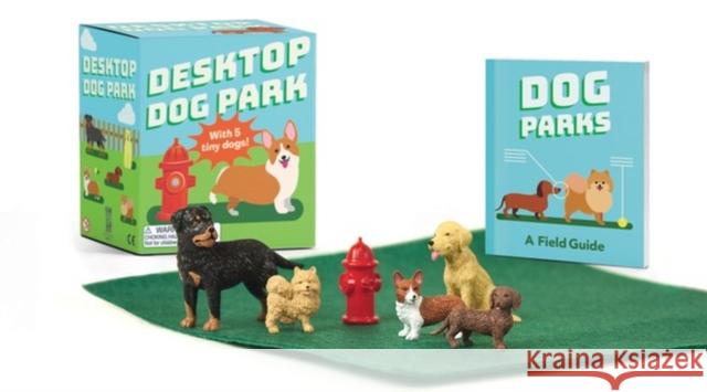 Desktop Dog Park [With Mini Book] Riordan, Conor 9780762464845 Running Press Book Publishers