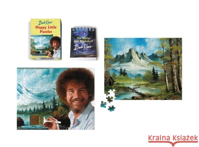 Bob Ross: Happy Little Puzzles Bob Ross 9780762468775 Running Press Book Publishers