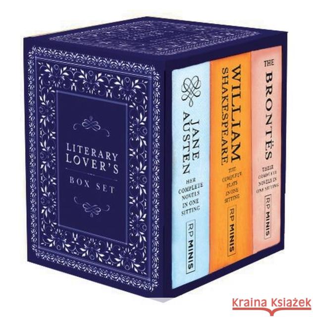 Literary Lover's Box Set Running Press 9780762469420 Running Press