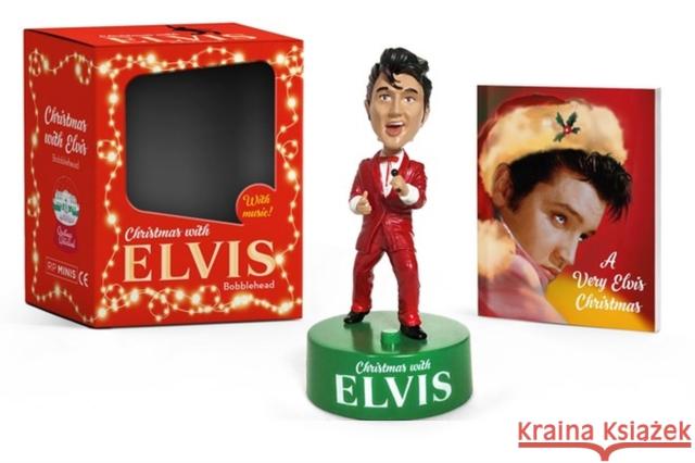 Christmas with Elvis Bobblehead Robert K. Elder 9780762469758 Rp Minis