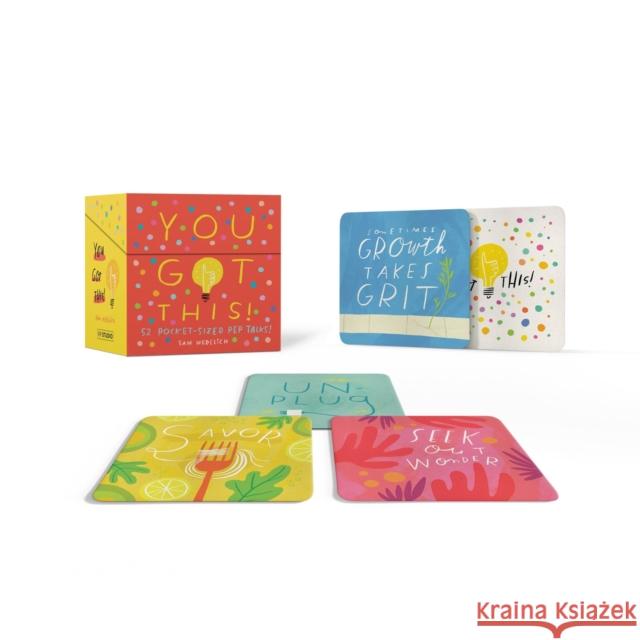 You Got This Card Deck: 50 Pocket-Sized Pep Talks! Sam Wedelich 9780762472963 Running Press,U.S.