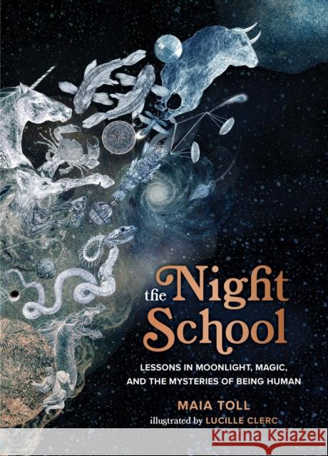 The Night School: Lessons in Moonlight, Magic, and the Mysteries of Being Human Maia Toll Lucille Clerc 9780762474295 Running Press,U.S.