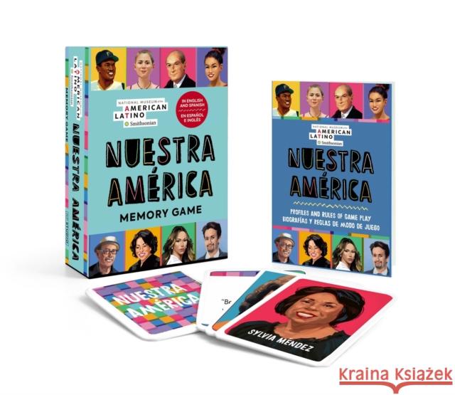 Nuestra America Memory Game Smithsonian Institute 9780762478293 Running Press,U.S.