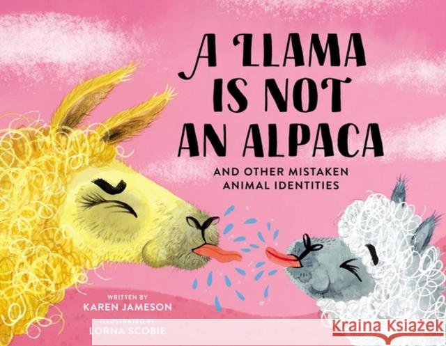 A Llama Is Not an Alpaca: And Other Mistaken Animal Identities Karen Jameson 9780762478781 Running Press Kids