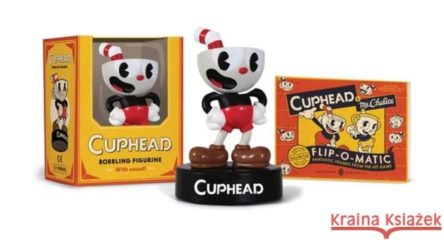 Cuphead Bobbling Figurine: With sound! Studiomdhr Entertainment Inc 9780762479313 Running Press