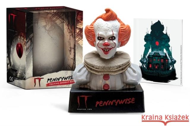 It: Pennywise Talking Bobble Bust Running Press                            Warner Bros Consumer Products Inc 9780762480500 Running Press
