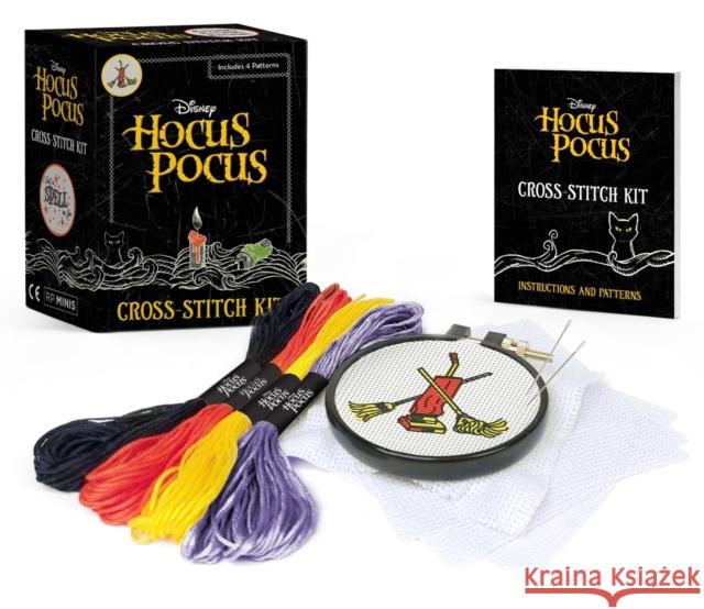 Hocus Pocus Cross-Stitch Kit Running Press 9780762480968 Rp Minis