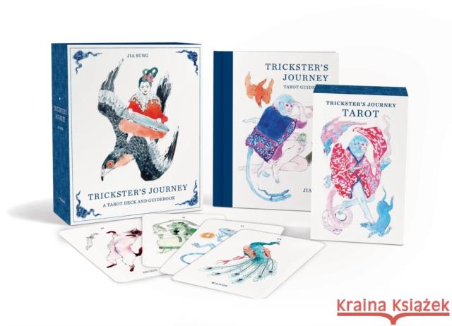Trickster's Journey: A Tarot Deck and Guidebook Jia Sung 9780762481262