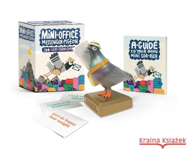 Mini Office Messenger Pigeon: Coo-ler Than Email Sarah Royal 9780762482306 Running Press