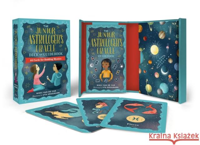 The Junior Astrologer's Oracle Deck and Guidebook: 44 Cards for Budding Mystics Nikki Va Uta Krogmann 9780762483181 Running Press,U.S.
