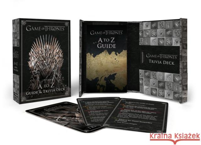 Game of Thrones: A to Z Guide & Trivia Deck Jim McDermott 9780762483426 Running Press,U.S.