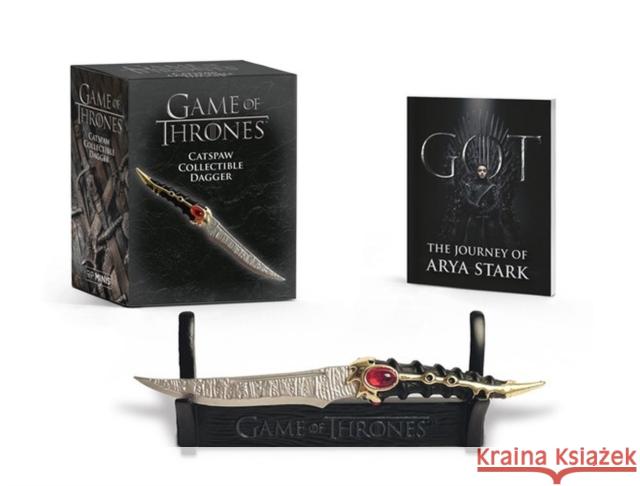 Game of Thrones: Catspaw Collectible Dagger Jim McDermott 9780762483433 Running Press