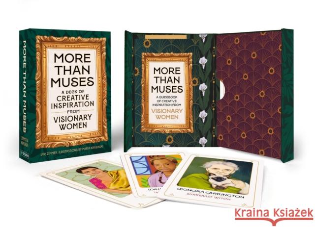 More Than Muses: A Deck of Creative Inspiration from Visionary Women Lori Zimmer Maria Krasinski 9780762485406