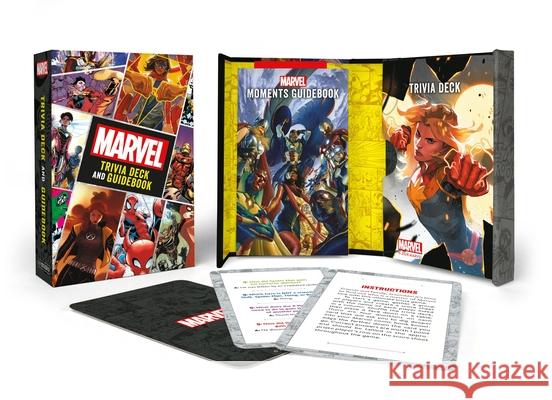 Marvel: Trivia Deck and Guidebook Matthew K. Manning 9780762485444 RP Studio