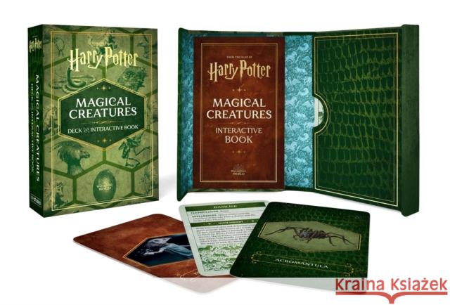 Harry Potter Magical Creatures Deck and Interactive Book Donald Lemke 9780762487257