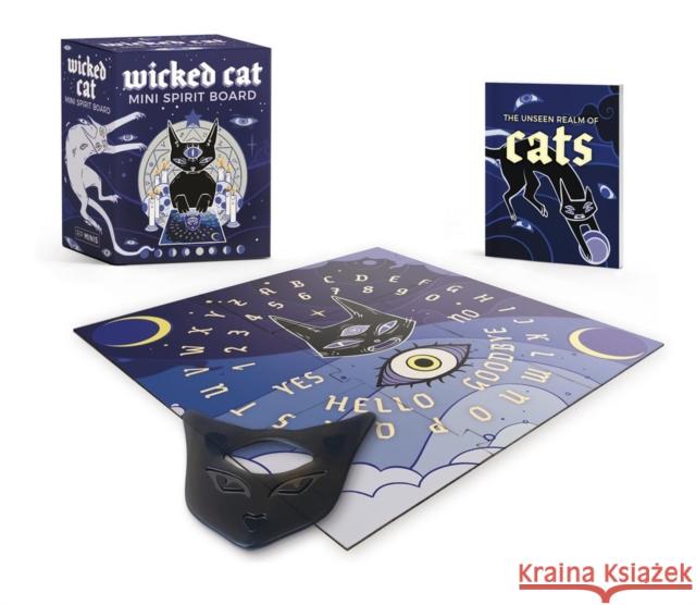 Wicked Cat Mini Spirit Board Benjamin Harper 9780762487370 Running Press