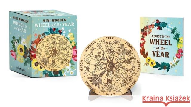 Mini Wooden Wheel of the Year Nikki Van De Car 9780762487493 Running Press