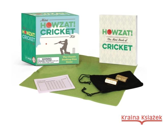 Mini Howzat! Cricket Kit: The Classic Desktop Dice Game Chris Stone 9780762487622