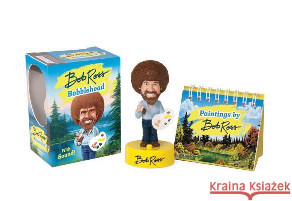 Bob Ross Bobblehead: With Sound! [With Book] Ross, Bob 9780762490417 Running Press Book Publishers