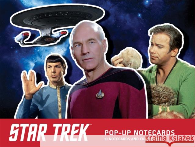 Star Trek Pop-Up Notecards: 10 Notecards and Envelopes Star Trek 9780762494408 RP Studio