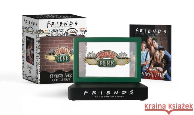 Friends: Central Perk Light-Up Sign Michelle Morgan 9780762497898 Rp Minis
