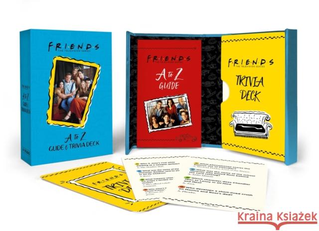 Friends: A to Z Guide and Trivia Deck Michelle Morgan 9780762497904