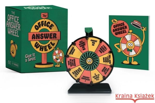 The Office Answer Wheel: Give It a Spin! Andrew Farago Shaenon K. Garrity 9780762499427 Rp Minis