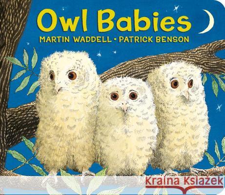 Owl Babies Lap-Size Board Book Martin Waddell Patrick Benson 9780763695200 Candlewick Press (MA)